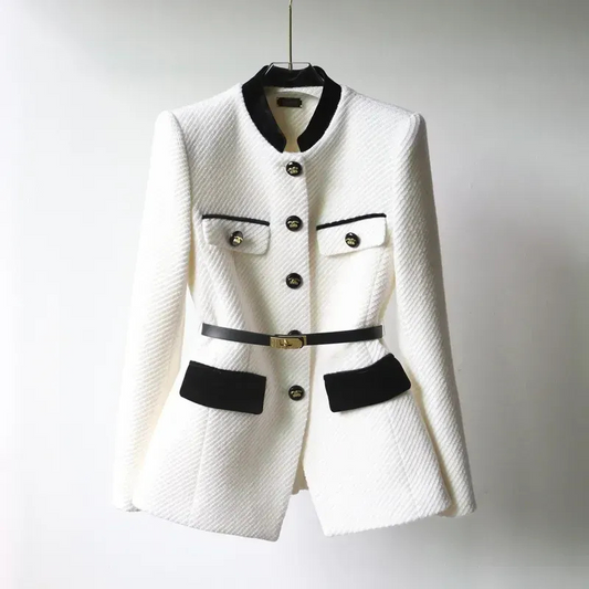 Modische Vintage-Bürojacke für Damen in elegantem Design