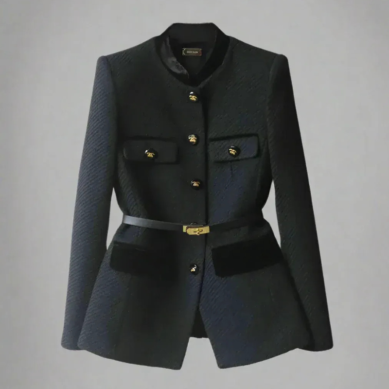 Modische Vintage-Bürojacke für Damen in elegantem Design
