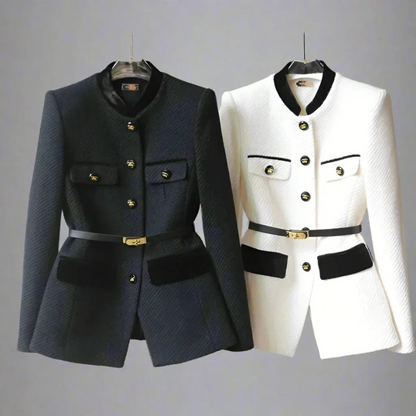 Modische Vintage-Bürojacke für Damen in elegantem Design