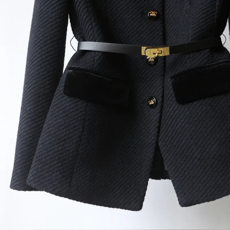 Modische Vintage-Bürojacke für Damen in elegantem Design