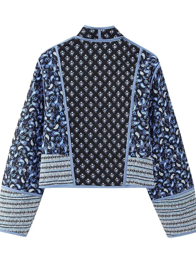 Modische Wendejacke für Damen, stilvoll und vielseitig für Alltag und Freizeit.