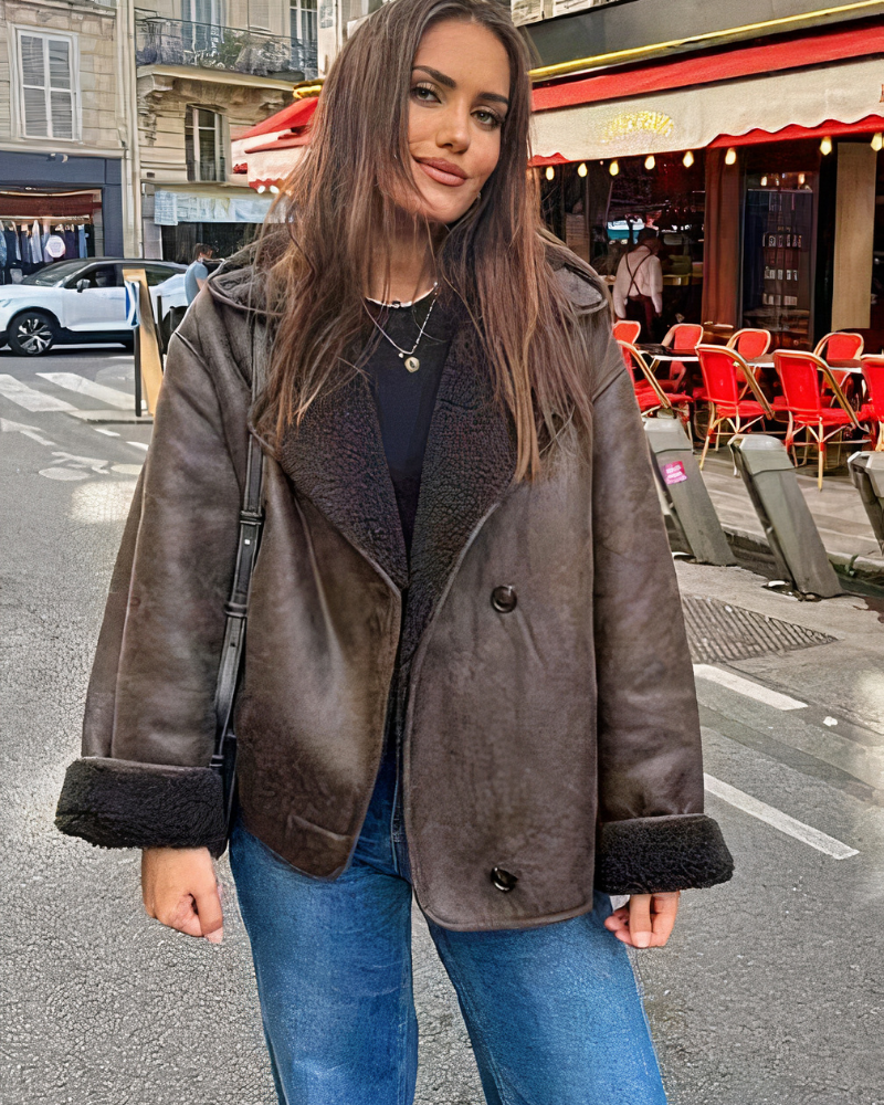 Modische Winterjacke für Damen in modernem Design für kalte Tage