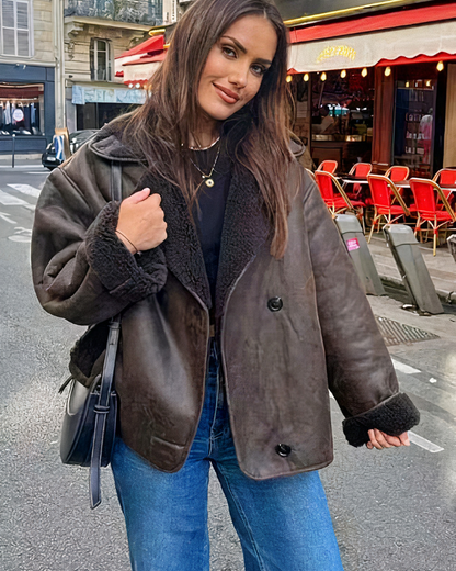 Modische Winterjacke für Damen in modernem Design für kalte Tage