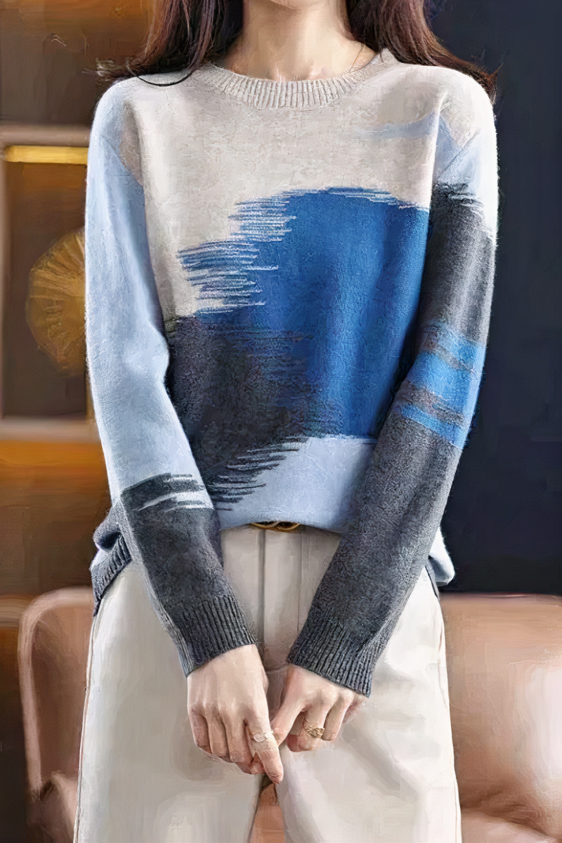 Modischer Freizeitpullover für Damen in modernem Design mit bequemer Passform für den Alltag