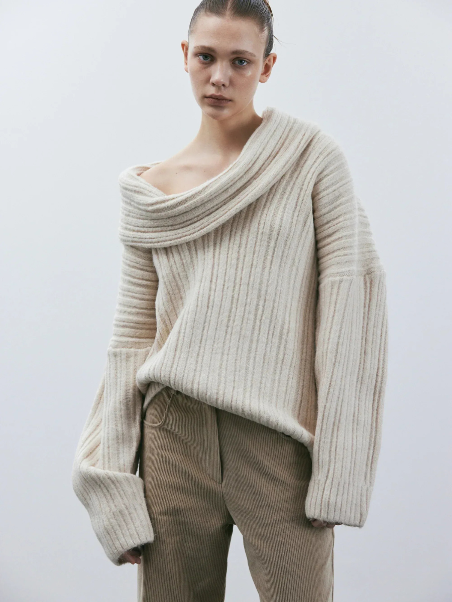 Modischer Herbstpullover für Damen in zeitlosem Design, perfekt für die kühle Jahreszeit