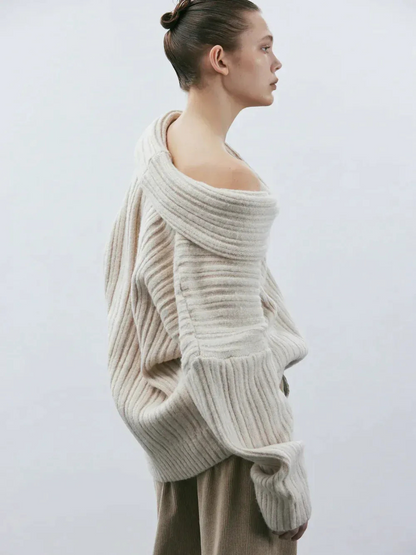 Modischer Herbstpullover für Damen in zeitlosem Design, perfekt für die kühle Jahreszeit