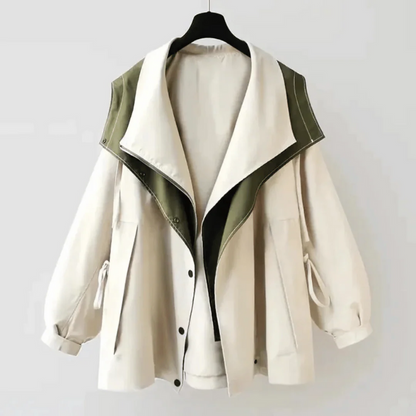 Modischer und trendiger Trenchcoat für Damen | Kurzer