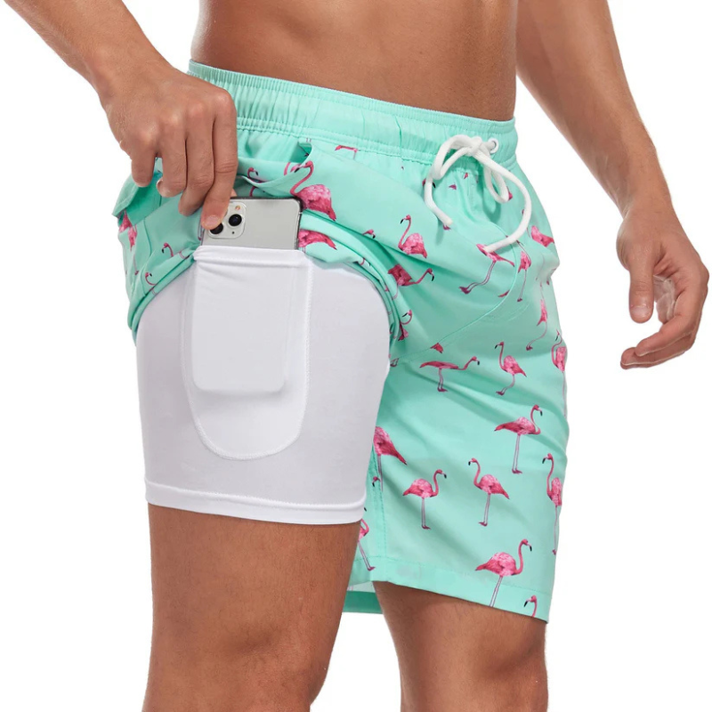 Schnell trocknende Badeshorts für Herren – ideal für Strand, Pool und Sommeraktivitäten