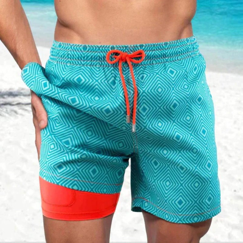 Schnell trocknende Badeshorts für Herren – ideal für Strand, Pool und Sommeraktivitäten