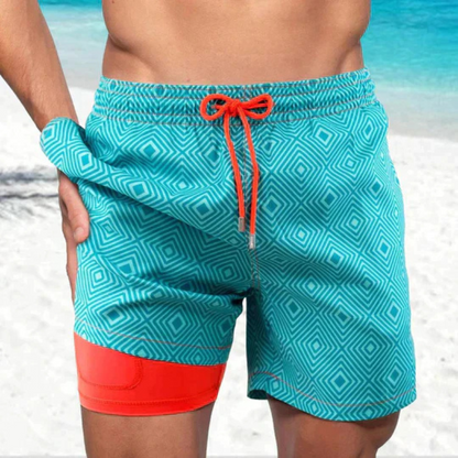 Schnell trocknende Badeshorts für Herren – ideal für Strand, Pool und Sommeraktivitäten
