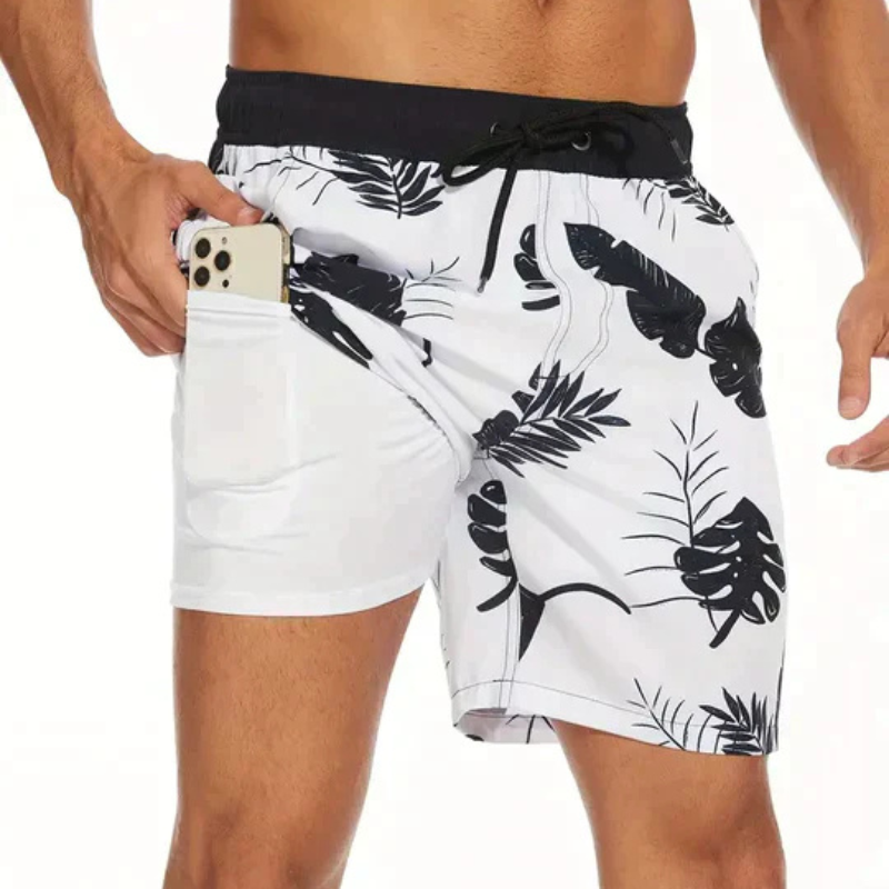 Schnell trocknende Badeshorts für Herren – ideal für Strand, Pool und Sommeraktivitäten