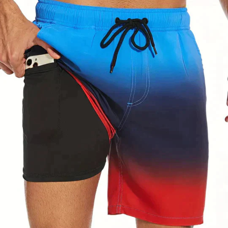 Schnell trocknende Badeshorts für Herren – ideal für Strand, Pool und Sommeraktivitäten