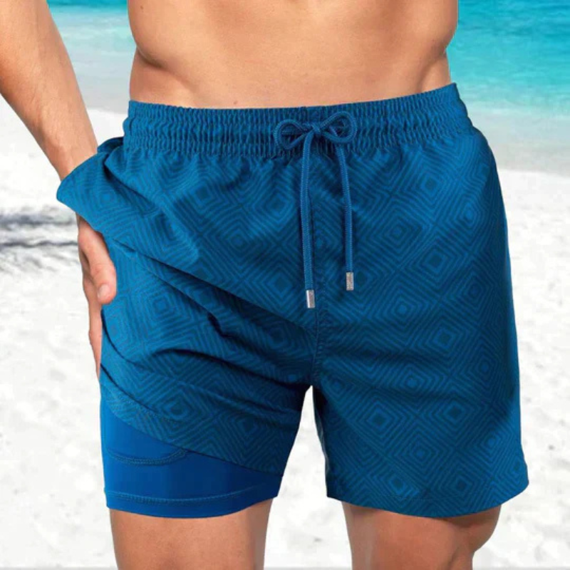 Schnell trocknende Badeshorts für Herren – ideal für Strand, Pool und Sommeraktivitäten