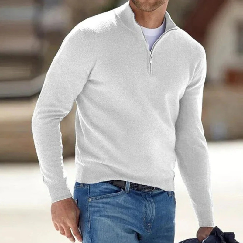 Slim-Fit-Pullover für Herren in modernem Design und eleganter Passform