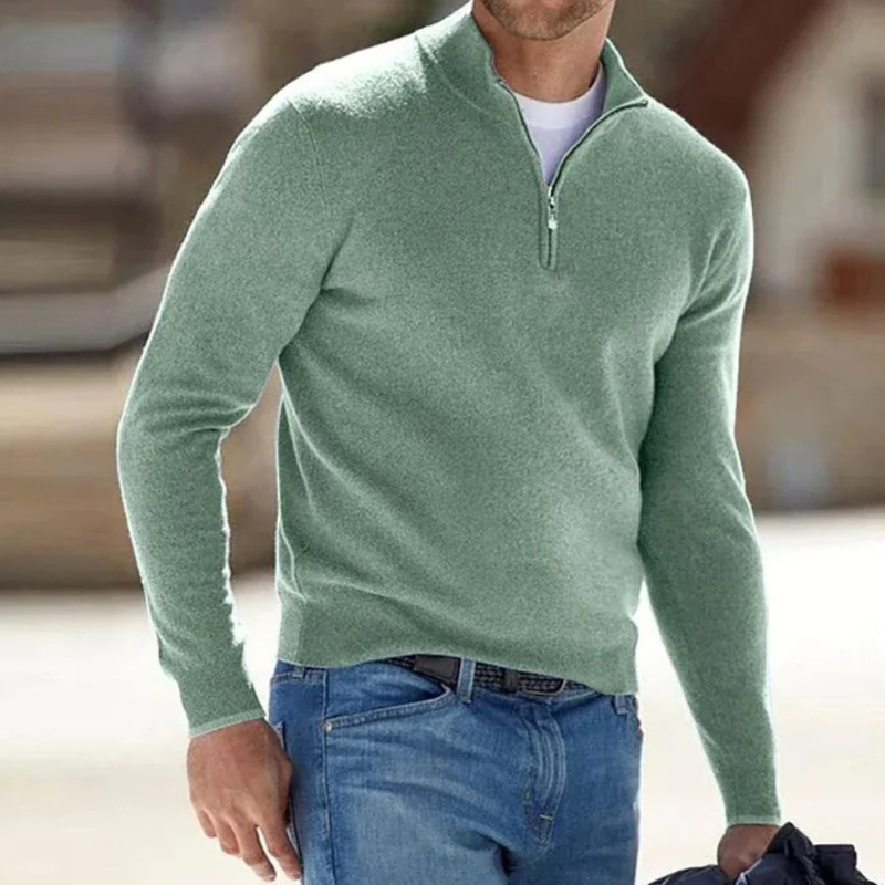 Slim-Fit-Pullover für Herren in modernem Design und eleganter Passform