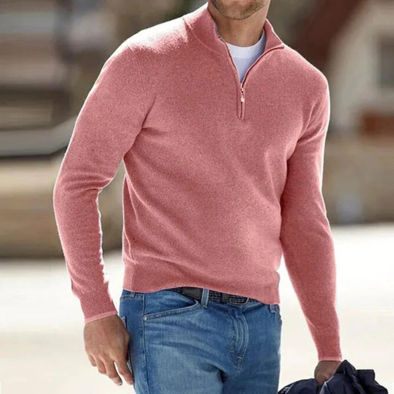 Slim-Fit-Pullover für Herren in modernem Design und eleganter Passform