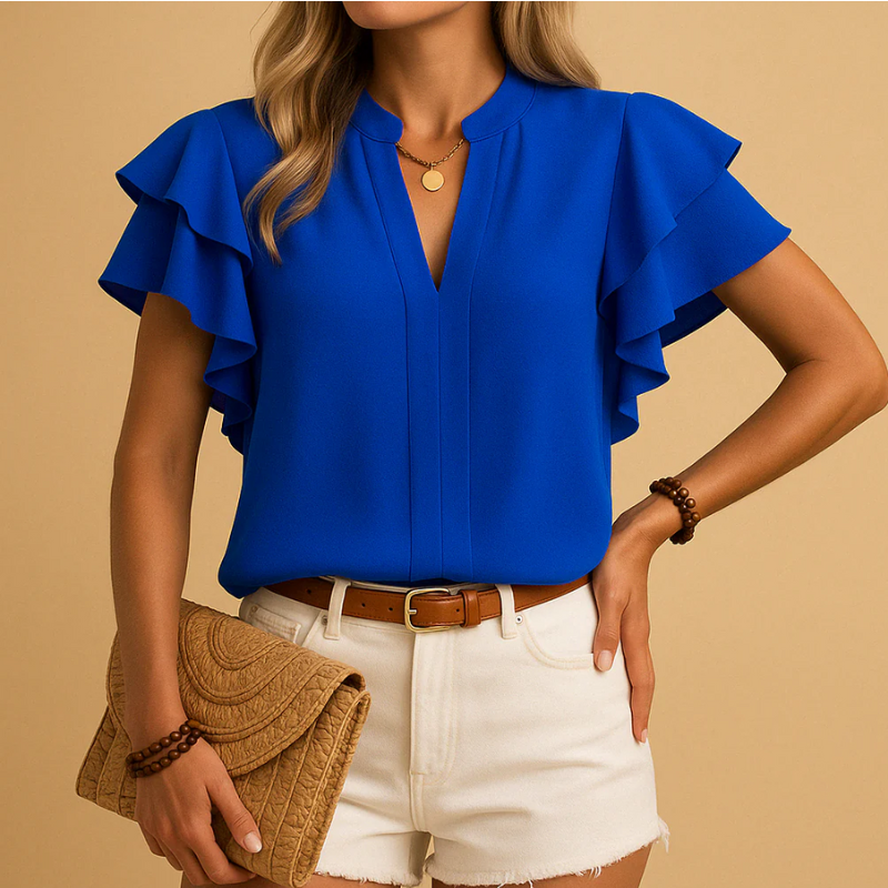 Stilvolle Bluse für Frauen mit zeitlosem Design für Alltag und besondere Anlässe