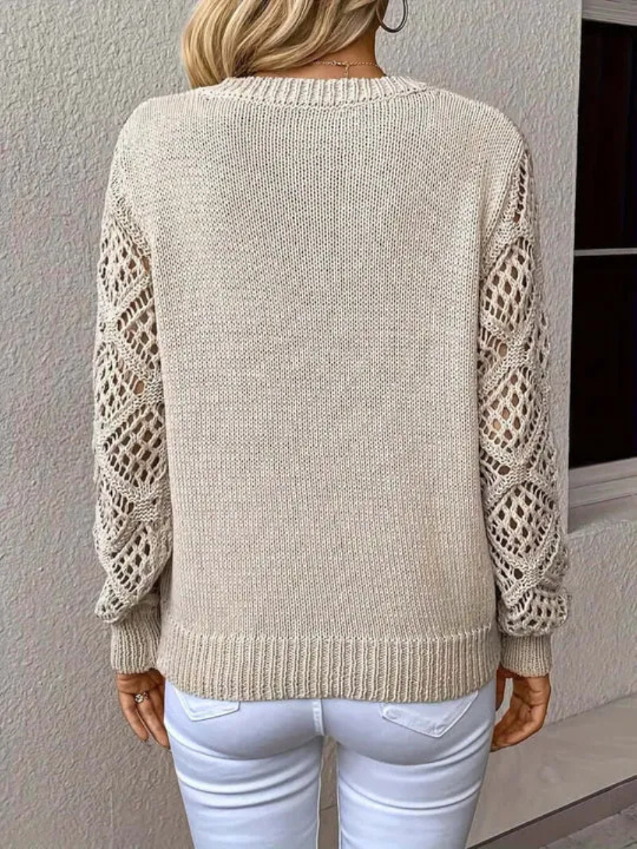 Stilvoller Spitzenpullover für Damen in elegantem Design