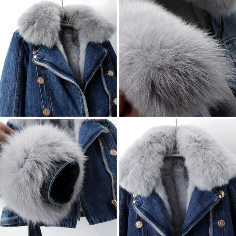 Stylische Jeansjacke für Damen in modernem Design