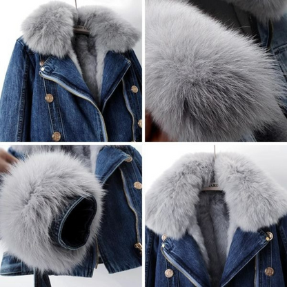 Stylische Jeansjacke für Damen in modernem Design