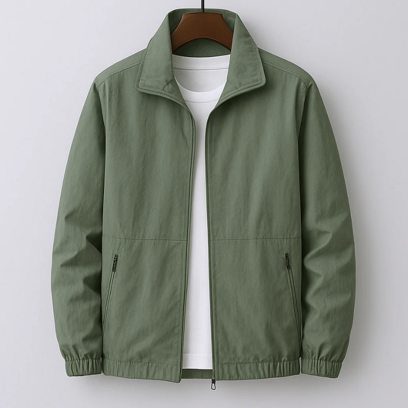 Stylische leichte Herrenjacke mit wasserdichter Funktion für Alltag und Outdoor-Aktivitäten
