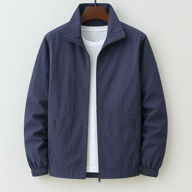 Stylische leichte Herrenjacke mit wasserdichter Funktion für Alltag und Outdoor-Aktivitäten