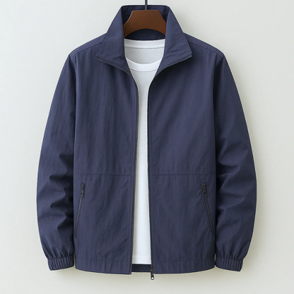 Stylische leichte Herrenjacke mit wasserdichter Funktion für Alltag und Outdoor-Aktivitäten