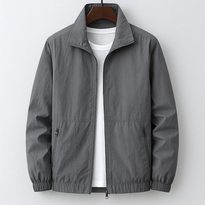 Stylische leichte Herrenjacke mit wasserdichter Funktion für Alltag und Outdoor-Aktivitäten