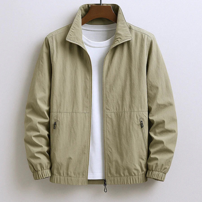 Stylische leichte Herrenjacke mit wasserdichter Funktion für Alltag und Outdoor-Aktivitäten