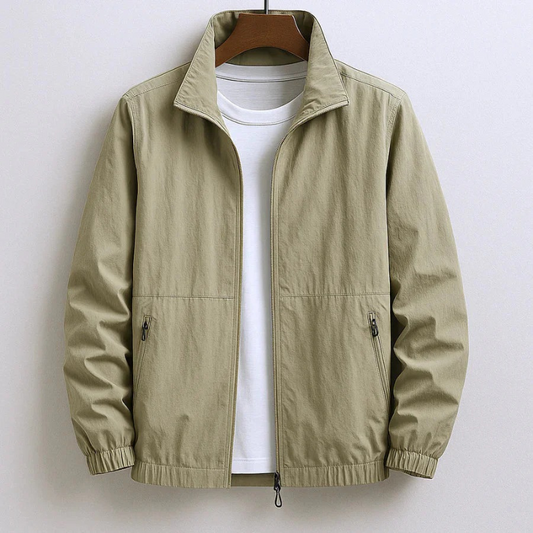 Stylische leichte Herrenjacke mit wasserdichter Funktion für Alltag und Outdoor-Aktivitäten