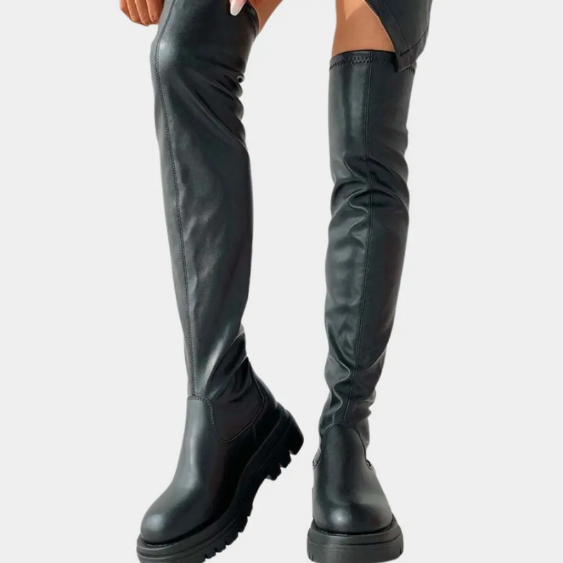 Stylische Overknee-Stiefel für Damen in elegantem Design