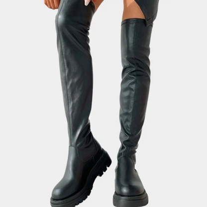 Stylische Overknee-Stiefel für Damen in elegantem Design