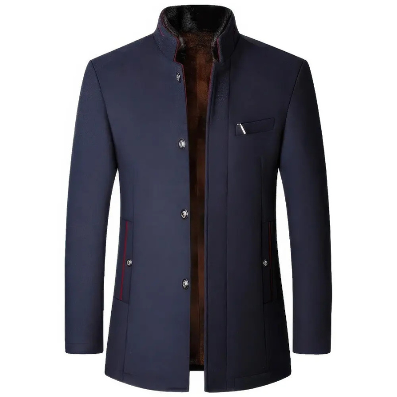Stylischer Winter-Trenchcoat für Herren in elegantem Design