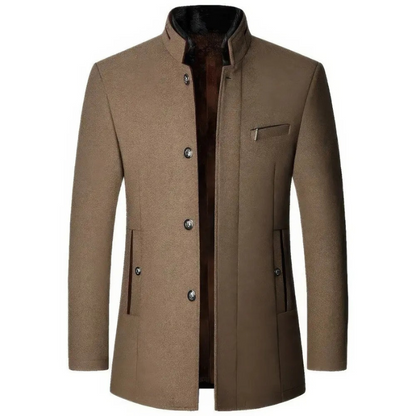Stylischer Winter-Trenchcoat für Herren in elegantem Design