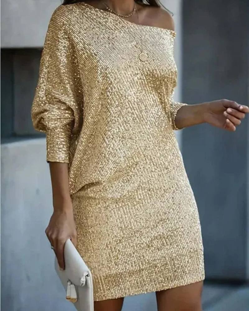 Damen Partykleid mit Pailletten – stilvoller Look für festliche Anlässe und Events