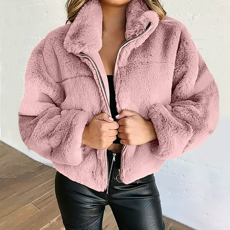 Trendige Softjacke für Damen in modernem Design mit hohem Komfort