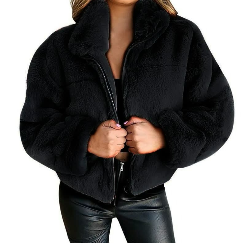 Trendige Softjacke für Damen in modernem Design mit hohem Komfort