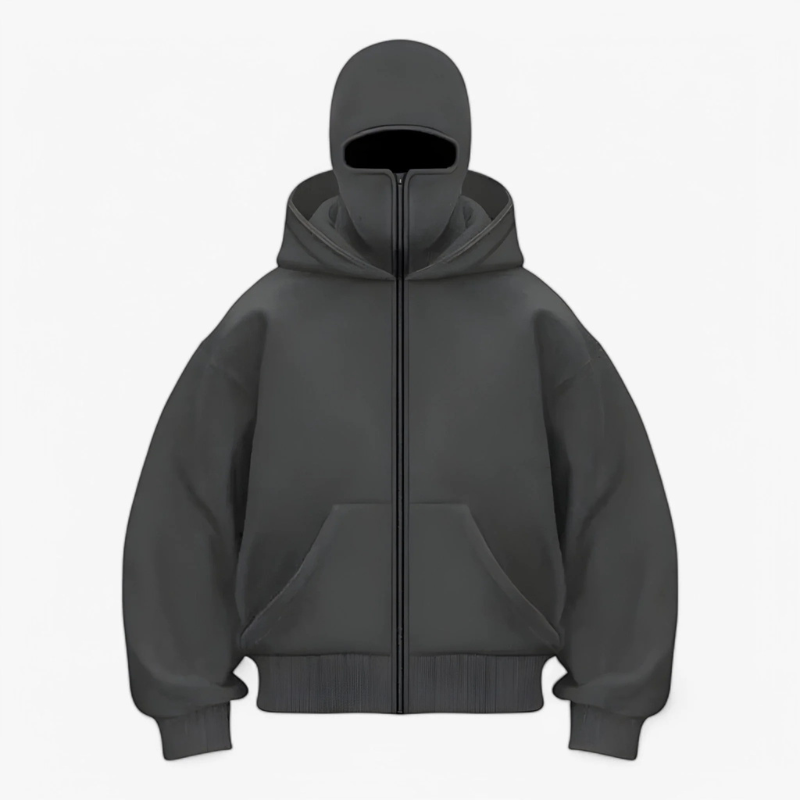 Trendige Sturmhaube für Herren in modernem Design für Schutz und Stil