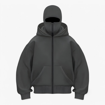 Trendige Sturmhaube für Herren in modernem Design für Schutz und Stil