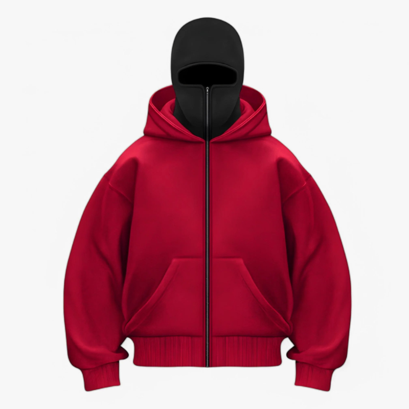 Trendige Sturmhaube für Herren in modernem Design für Schutz und Stil