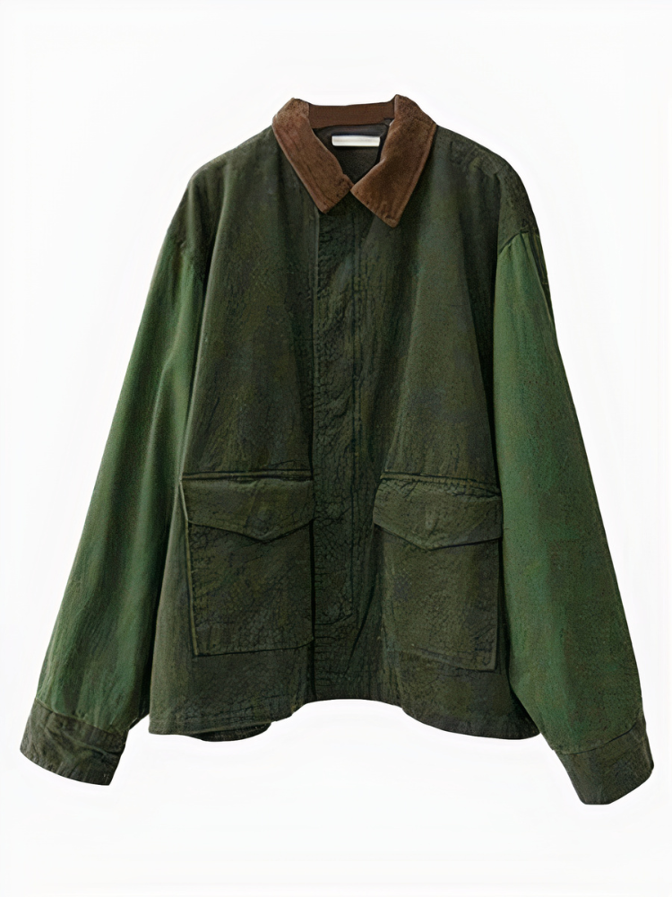 Trendige Vintage-Jacke für Damen in stilvollem Design