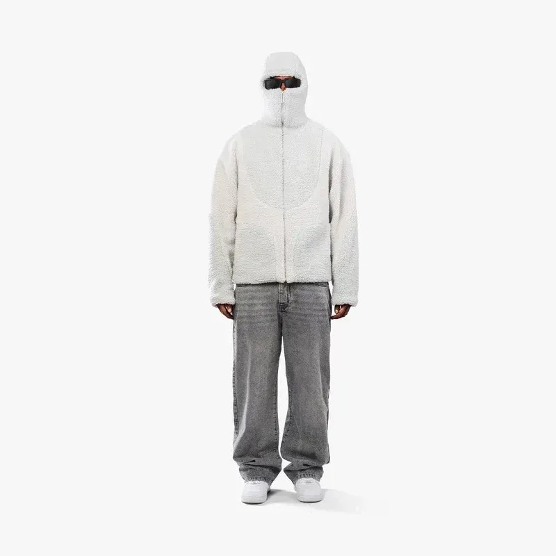 Trendiger moderner Herren-Kapuzenpullover im sportlich-urbanen Design