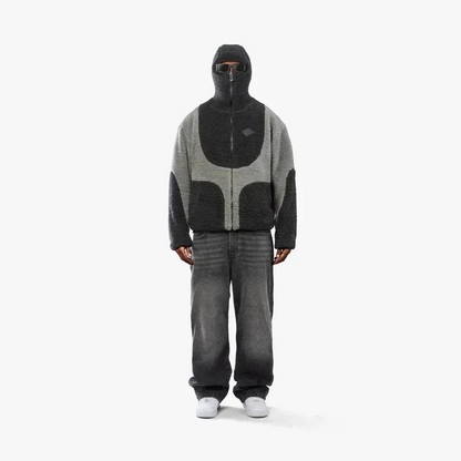 Trendiger moderner Herren-Kapuzenpullover im sportlich-urbanen Design