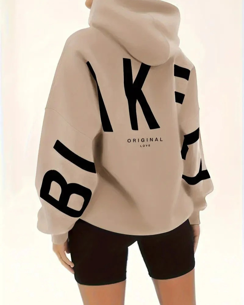 Trendiger Oversize-Hoodie für Damen mit lockerer Passform und modernem Stil