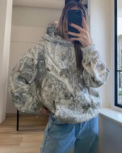 Unisex bequemer Camouflage-Hoodie, stylisch und komfortabel für Alltag und Freizeit