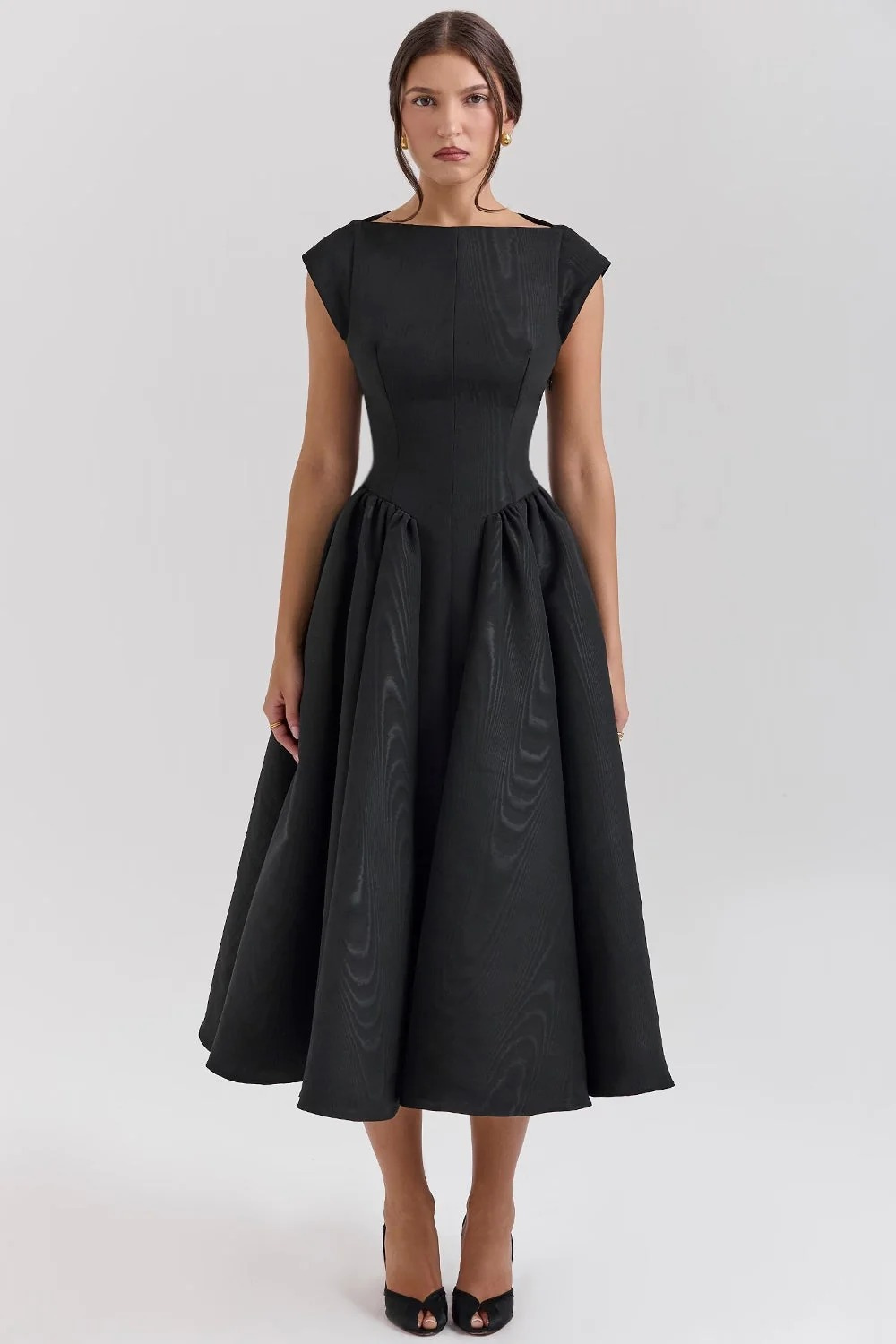 Vintage-Cocktailkleid für Damen in figurbetonter Passform für festliche Anlässe