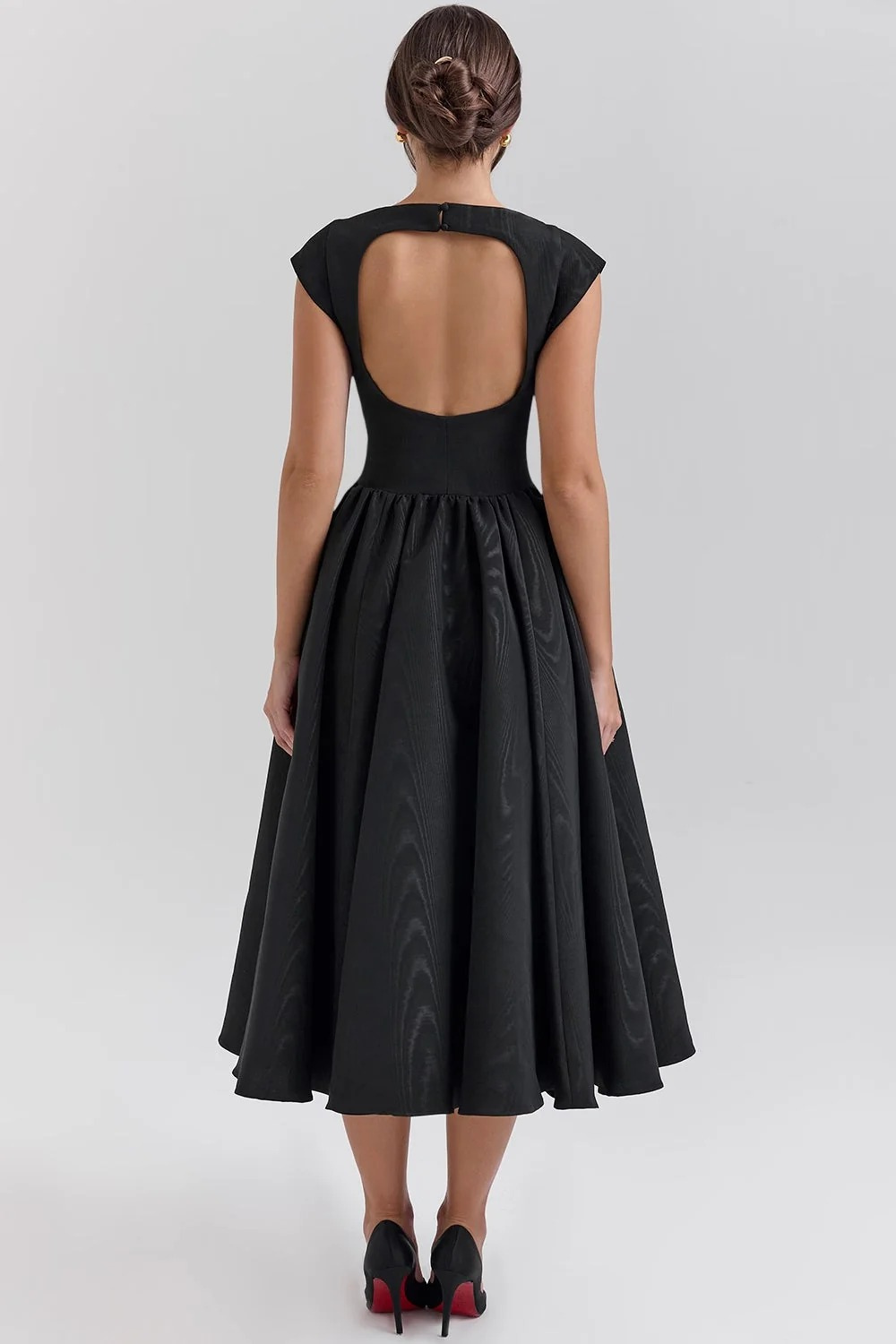 Vintage-Cocktailkleid für Damen in figurbetonter Passform für festliche Anlässe