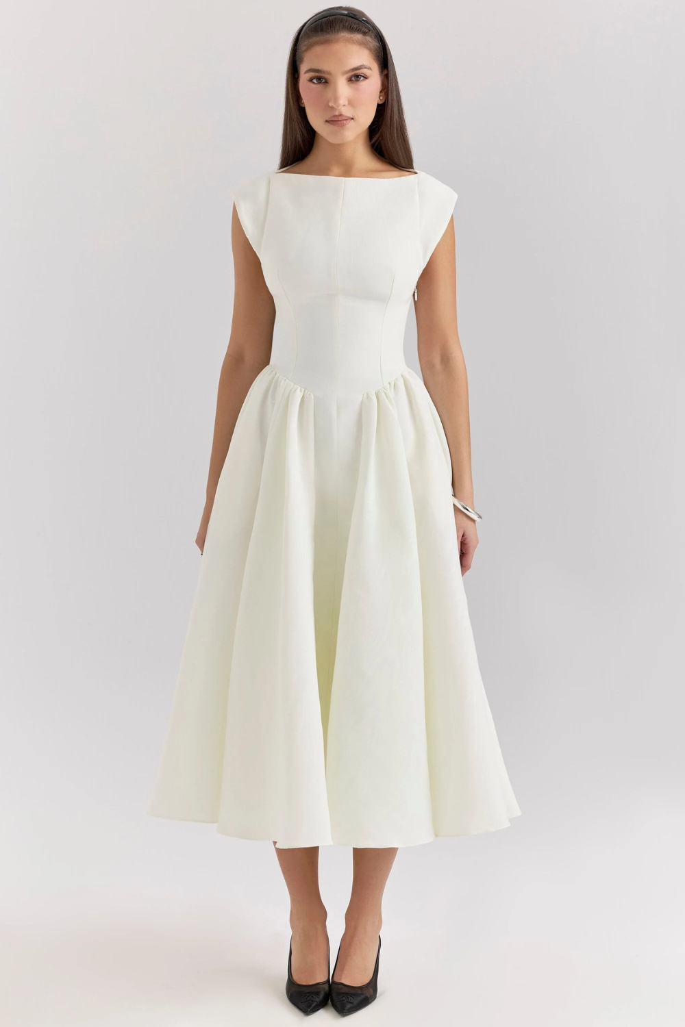 Vintage-Cocktailkleid für Damen in figurbetonter Passform für festliche Anlässe