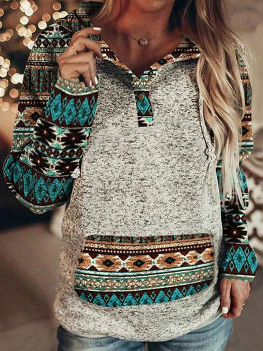 Damen Vintage-Hoodie, bequem und stilvoll für Freizeit und Alltag