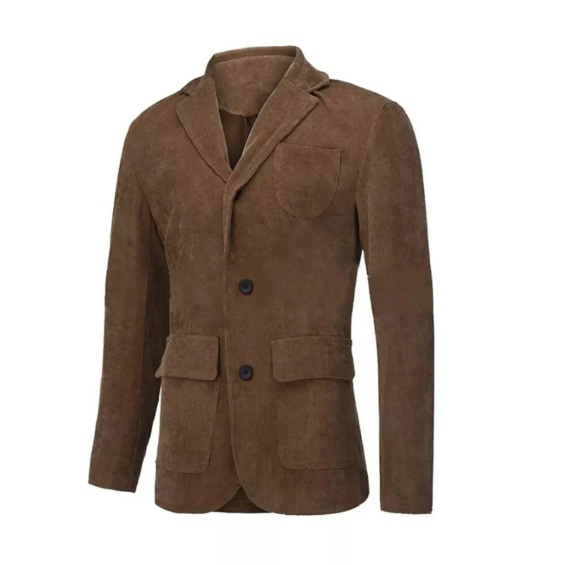 Vintage warmer Blazer für Herren im klassischen Stil
